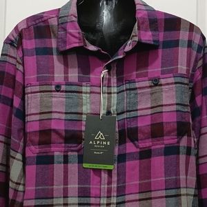 Alpine Men's Flannel shirt Medium